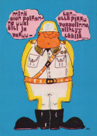 SOLDATI UMORISMO Militaria Vintage Cartolina CPSM #PBV851.IT - Humour