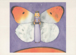FARFALLA Animale Vintage Cartolina CPSM #PBS428.IT - Butterflies