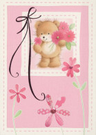 NASCERE Animale Vintage Cartolina CPSM #PBS114.IT - Bears