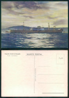 BARCOS SHIP BATEAU PAQUEBOT STEAMER [ BARCOS # 05281 ] -PORTUGAL COMPANHIA COLONIAL NAVEGAÇÃO PAQUETE LUANDA 8-964 - Dampfer