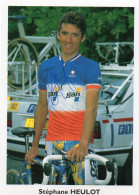 STEPHANE HEULOT CHAMPION DE FRANCE SIGNEE - Cyclisme