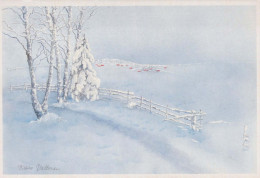 Buon Anno Natale Vintage Cartolina CPSM #PBN192.IT - Nieuwjaar
