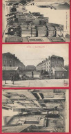 AB287 10 AUBE TROYES 3 CARTES POSTALES ANCIENNES - Troyes