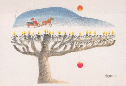 Buon Anno Natale Vintage Cartolina CPSM #PBN378.IT - Nieuwjaar