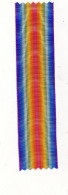 Armée Militaria - Coupe Ruban Neuf  Pour  Pour La Médaille Interalliée Dite De La Victoire 15.8 X 3.7cm - Andere & Zonder Classificatie