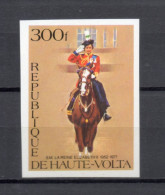 HAUTE VOLTA    N° 416   NON DENTELE   NEUF SANS CHARNIERE  COTE ? €   REINE ELIZABETH II  CHEVAL - Alto Volta (1958-1984)