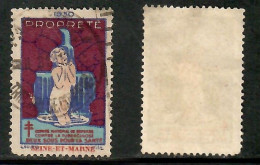 FRANCE  ANTI TUBERCULOSIS LABEL USED  (CONDITION PER SCAN) (GL1-18) - Autres & Non Classés