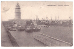 1916 CIVITAVECCHIA 3  --  LANTERNA TRAIANA      ROMA - Civitavecchia