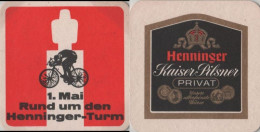 5005667 Bierdeckel Quadratisch - Henninger - Beer Mats