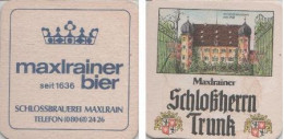 5001253 Bierdeckel Quadratisch - Maxlrainer Bier - Schloßherrn Trunk - Sous-bocks