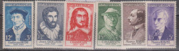 France N° 612 à 617 Avec Charnières - Unused Stamps