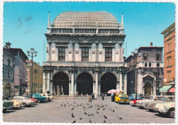 1959-GUERRA INDIPENDENZA Lire 15 (866) Isolato Su Cartolina (Brescia Piazza Dell - Brescia