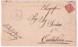 1888-RODIGO Ottagonale Collettoria (17.7) Su Sopracritta - Storia Postale