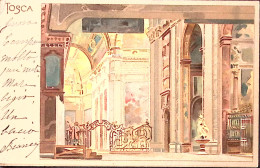 1903-TOSCA Dis Metlicovitz, Ediz Ricordi, Depos. 064, Viaggiata (3.4) - Opéra