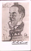 1926-RUSSELL, Caricaturale Di Poli, Viaggiata Milano (10.4) - Humor