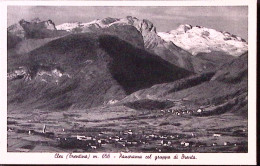 1937-CLES (TN) Panorama Col Gruppo Di Brenta Viaggiata (13.11) - Trento