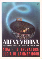 1968-VERONA 46 STAGIONE LIRICA Programma Completo Nuova - Musica