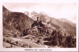 1943-BRUSSONE Toponimo Italianizzato C.2 (21.7) Su Cartolina (Brussone Castello  - Aosta