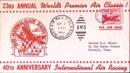 1949-U.S.A.  Cleveland 40^ Anniversario Corse Aeree International Air Racing (5. - Lettres & Documents