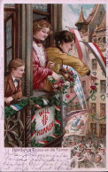 1903-Baviera Cartolina Postale P.5 Giornata Della Ginnastica Norimberga Annullo  - Altri & Non Classificati