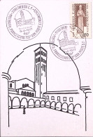 1977-TREVISO Mostra Filatelica Francescana (9.4) Annullo Speciale Su Cartolina - 1971-80: Marcophilie