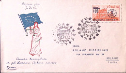 1959-TURCHIA 10 Anniversario Consiglio Europa (1442) Fdc - Lettres & Documents