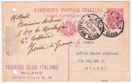 1918-Posta Militare/37 C.2 (10.12) Su Cartolina Postale Leoni C.10 Mill.18 (fori - War 1914-18