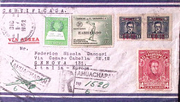 1952-El Salvador Giochi Sportivi Centroamericani Sopr. Habilitado C.37 + Posta A - El Salvador