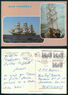 BARCOS SHIP BATEAU PAQUEBOT STEAMER [ BARCOS # 05286 ] - DAR POMORZA - Voiliers