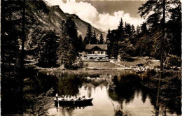 Kahnfahrt Auf Dem Blausee (Kandertal) Mit Dem Kurhaus (22) * 16. 7. 1953 - Kandergrund