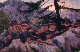 1916-T. CASCELLA, Alpini In Trincea, Ed. Croce Rossa, 2 Serie N. 12, Nuova - Rotes Kreuz