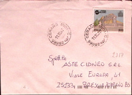 1997-FIERA MILANO Lire 800 Isolato Su Busta - 1991-00: Poststempel