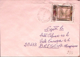 1998-EMANCIPAZIONE EBREI ITALIANI Lire 800 Isolato Su Busta - 1991-00: Poststempel