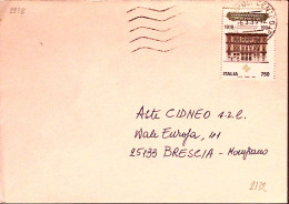 1995-CREDIOP Lire 750 Isolato Su Busta - 1991-00: Poststempel