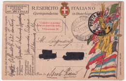1919-Posta Militare/116 C.2 (9.11) E Manoscritto Albania Su Cartolina Franchigia - War 1914-18