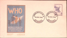 1960-Danimarca 10 Riunione Europea OMS WHO (393) Fdc - Other & Unclassified