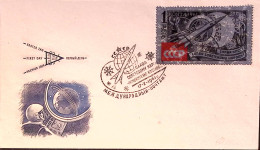 1961-Russia Per Il Popolo Sovietico. Razzo Spaziale R.1 Su Busta Fdc - Covers & Documents