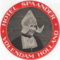 Hotel Spaander - Volendam - & Hotel, Label - Etiquettes D'hotels