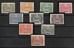 1913 Turkey Central Post Office Set (* / MH / MM) - Ungebraucht