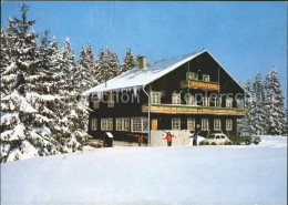 71845148 Krusne Hory Schweizer Baude Am Hang Des Plessbers Skigebiet Autos Tsche - Czech Republic