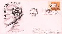 1963-NAZIONI UNITE PA C.25 Fdc - Sonstige & Ohne Zuordnung