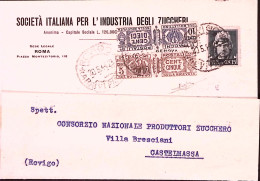 1944-RSI PACCHI POSTALI C.5 E 10 (24/5) + Imperiale C.15 (246) Su Cartolina Comm - Marcophilie