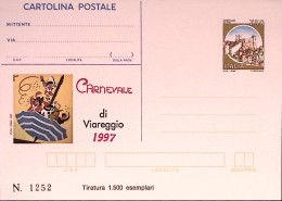 1997-VIAREGGIO Cartolina Postale IPZS Lire 750 Nuova - Ganzsachen