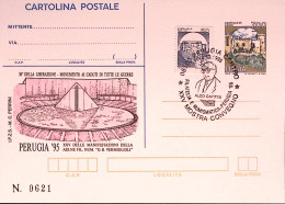 1995-PERUGIA Cartolina Postale IPZS Lire 700 Ann Speciale - 1991-00: Poststempel