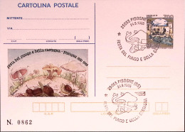 1995-FUNGHI E CASTAGNE Cartolina Postale IPZS Lire 700 Ann Spec - Entiers Postaux