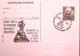 1994-RESISTENZA Cartolina Postale IPZS Lire 700 Con Ann Spec - Ganzsachen