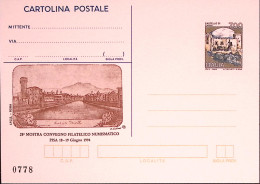 1994-PISA Cartolina Postale IPZS Lire 700 Nuova - Stamped Stationery