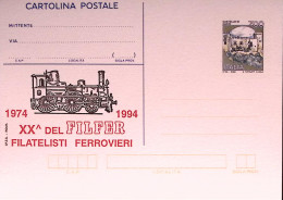 1994-FILFER Cartolina Postale IPZS Lire 700 Nuova - Stamped Stationery