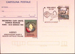 1994-AGESCI DOMUS MARIAE Cartolina Postale IPZS Lire 700 Con Ann Spec - Entiers Postaux