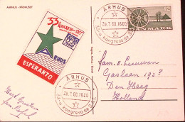 1960-Danimarca 33 ^Congresso Del S.A.T./Arhus Esperanto 29.7) Ann. Spec. - Esperanto